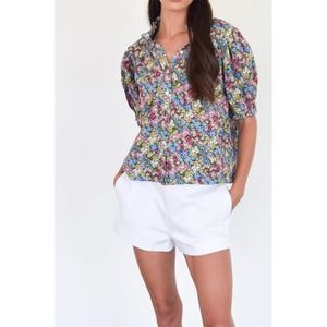 Never A Wallflower High Waist Short in White size Large